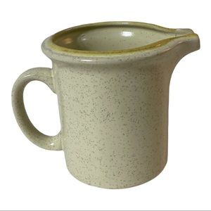 Vintage gravy mug Garden Festival stoneware